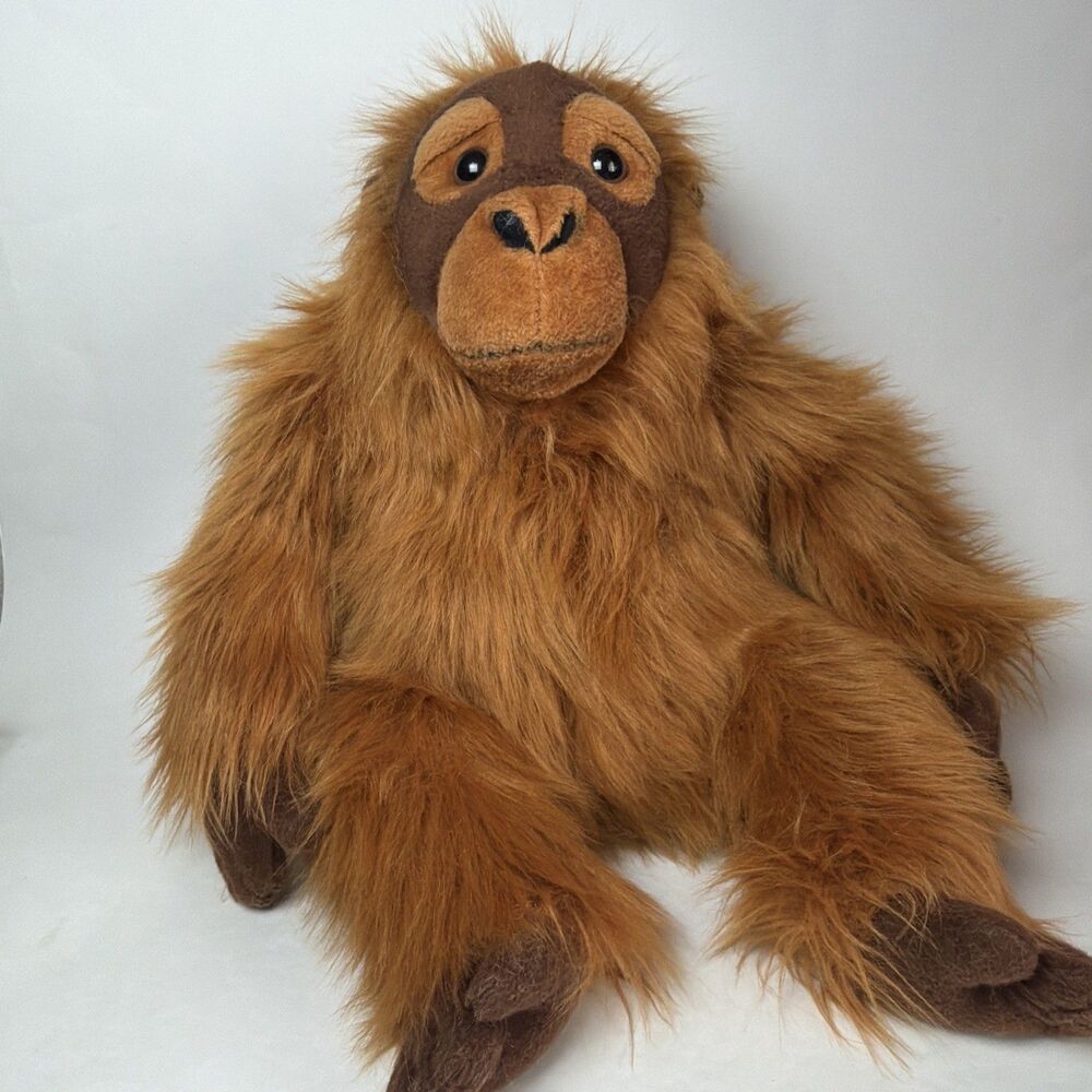 Animal Alley Toys R Us Monkey Orangutan 15” Plush Soft Toy Stuffed Animal